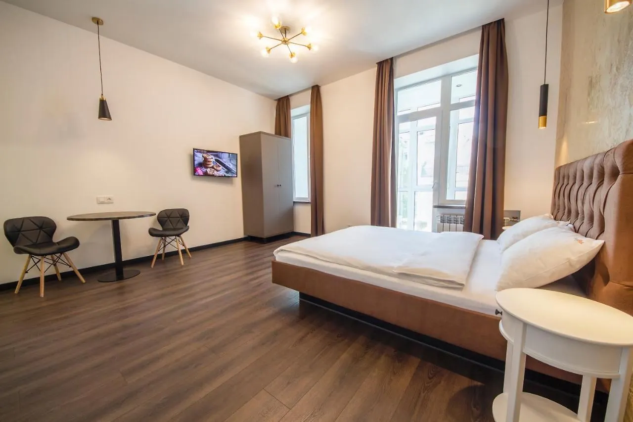 Central Apartments Palats Sportu Area Kyjev Ukrajina